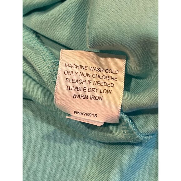 Appleseed's Crew Neck Sheath Midi Dress Pullover Two Pocket Light Blue Size PS - Picture 6 of 8